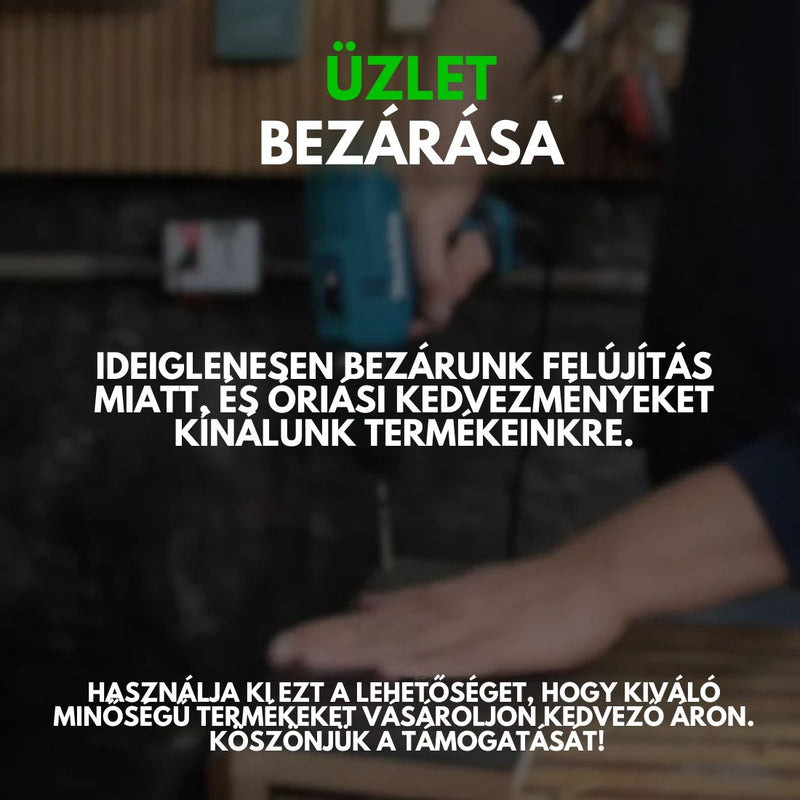 EREDETI KÉSZLET: VEZETÉK NÉLKÜLI FÚRÓ + ÜTVECSAVAROZÓ + 26 KIEGÉSZÍTŐ + 2 AKKUMULÁTOR (Cópia)